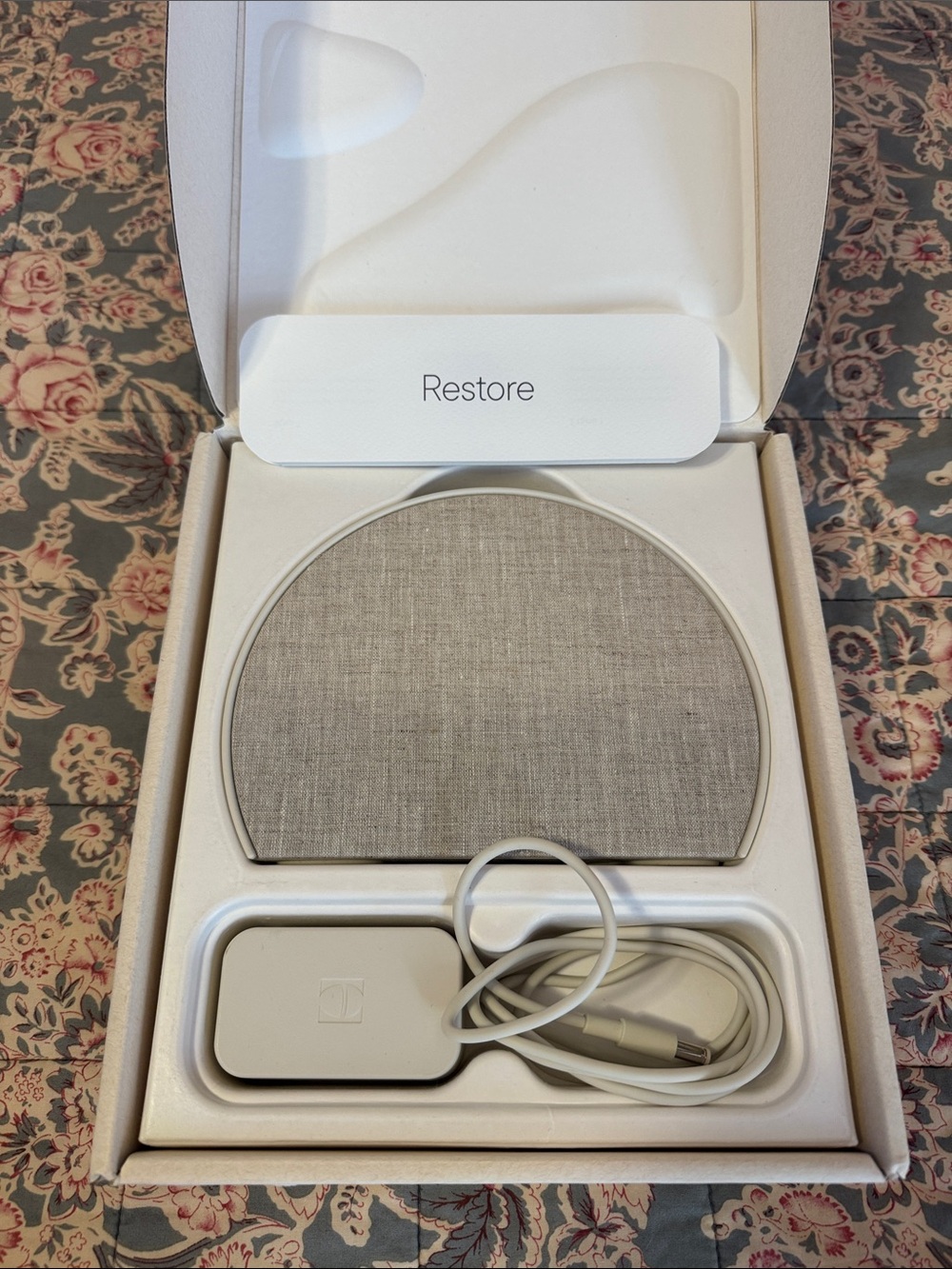 Hatch Restore Night Light and Sound Machine in Gray by Hatch